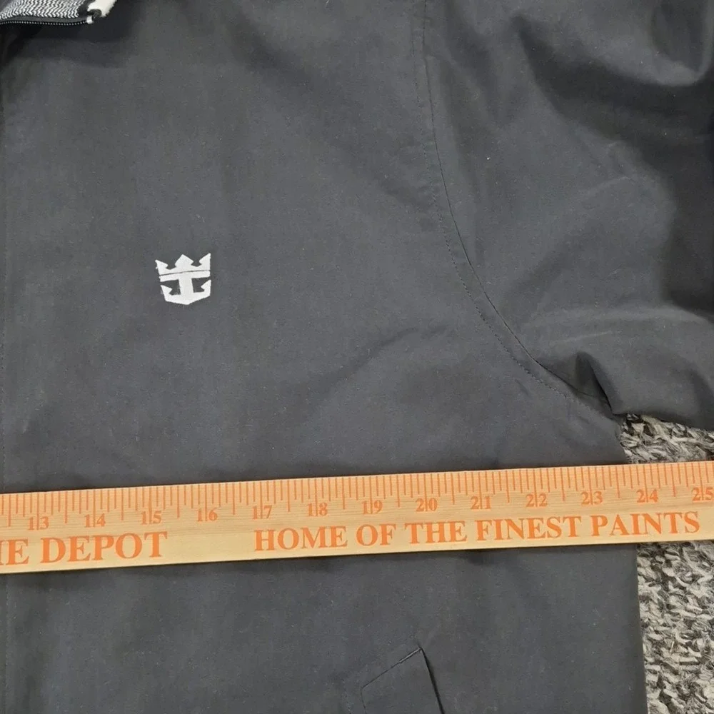 Royal Caribbean International‎ Jacket Mens Medium Black Long Sleeve Full Zip